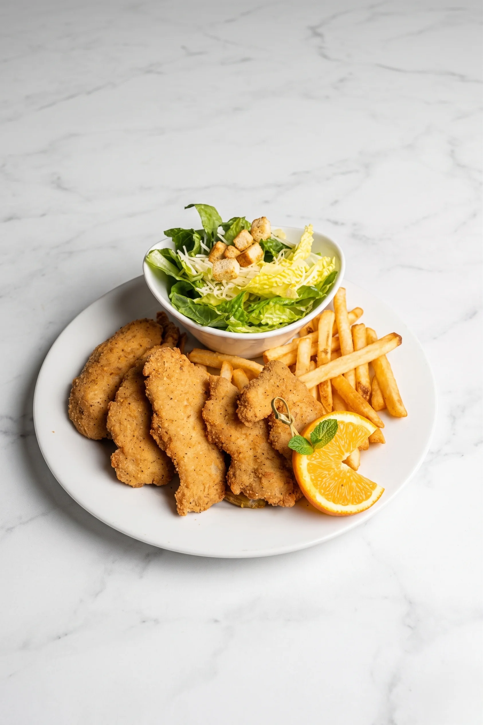 Chicken Fingers at Mr. Ribs Family Restaurant & Lounge in Saskatoon — Hand-Breaded Chicken Tenders with Plum Sauce